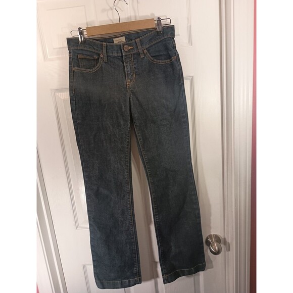 Gap Jeans Long And Lean Size 4/27R Blue - Picture 2 of 7